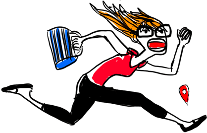 Directions illustration