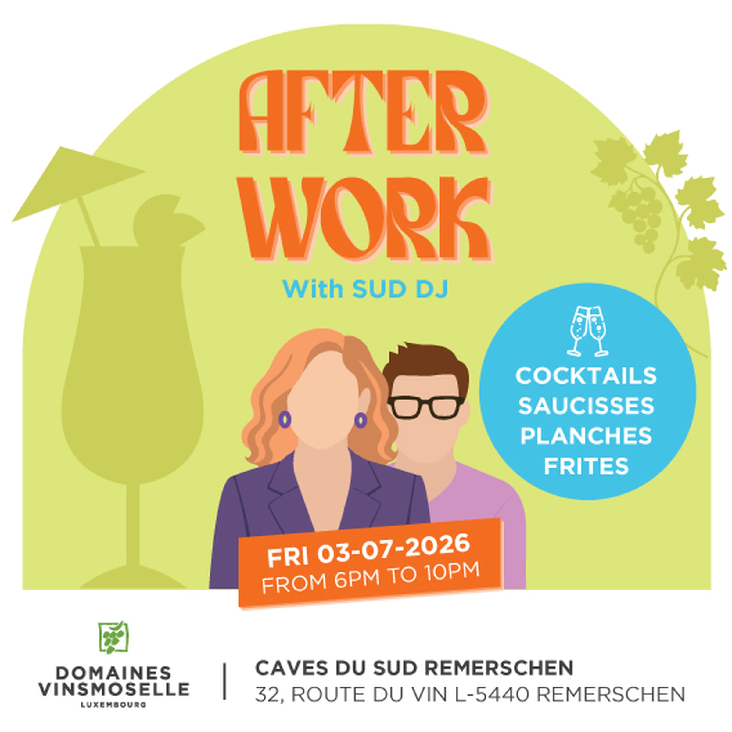 L’Afterwork à ne pas manquer avec Sud DJ