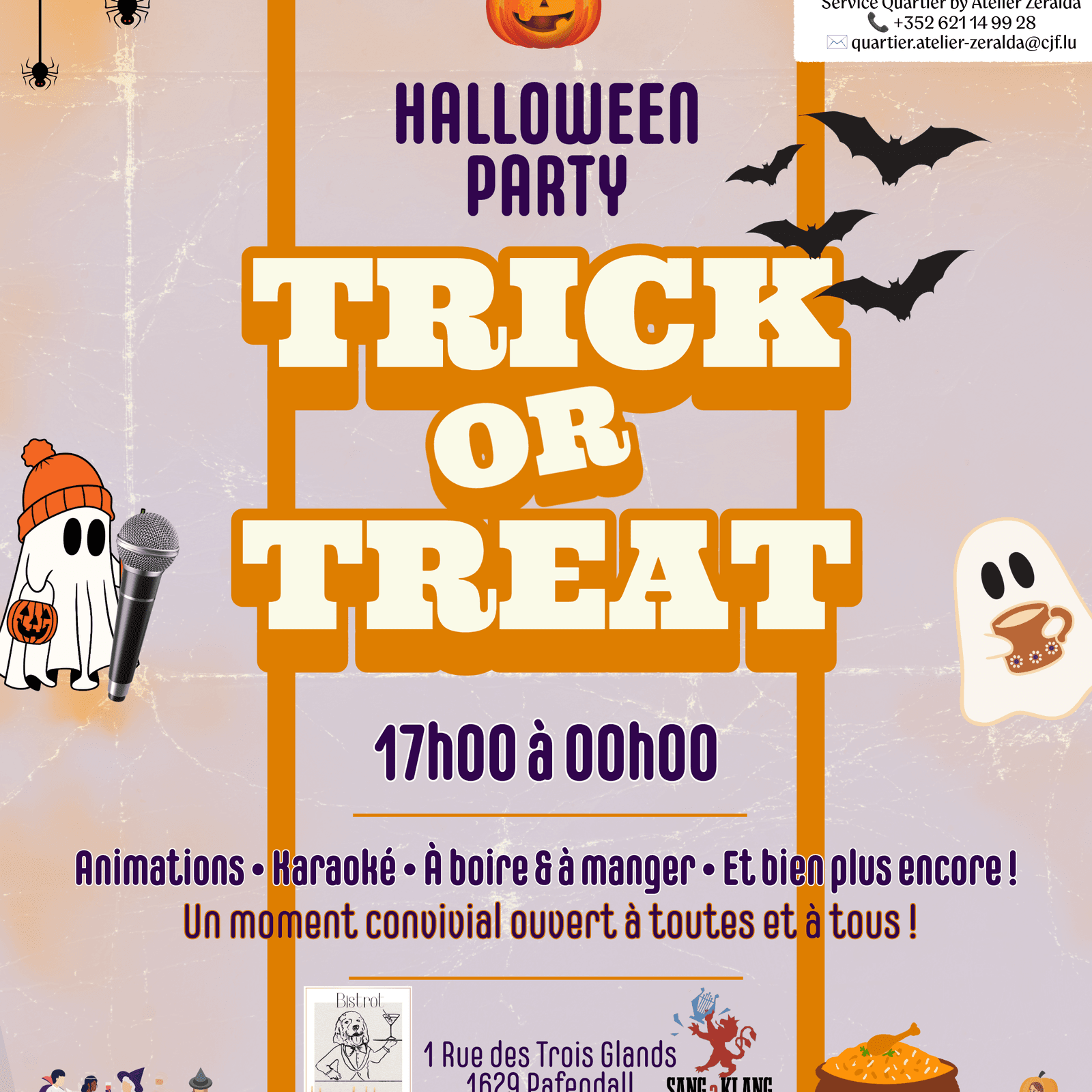 Halloween party - Trick or treat !