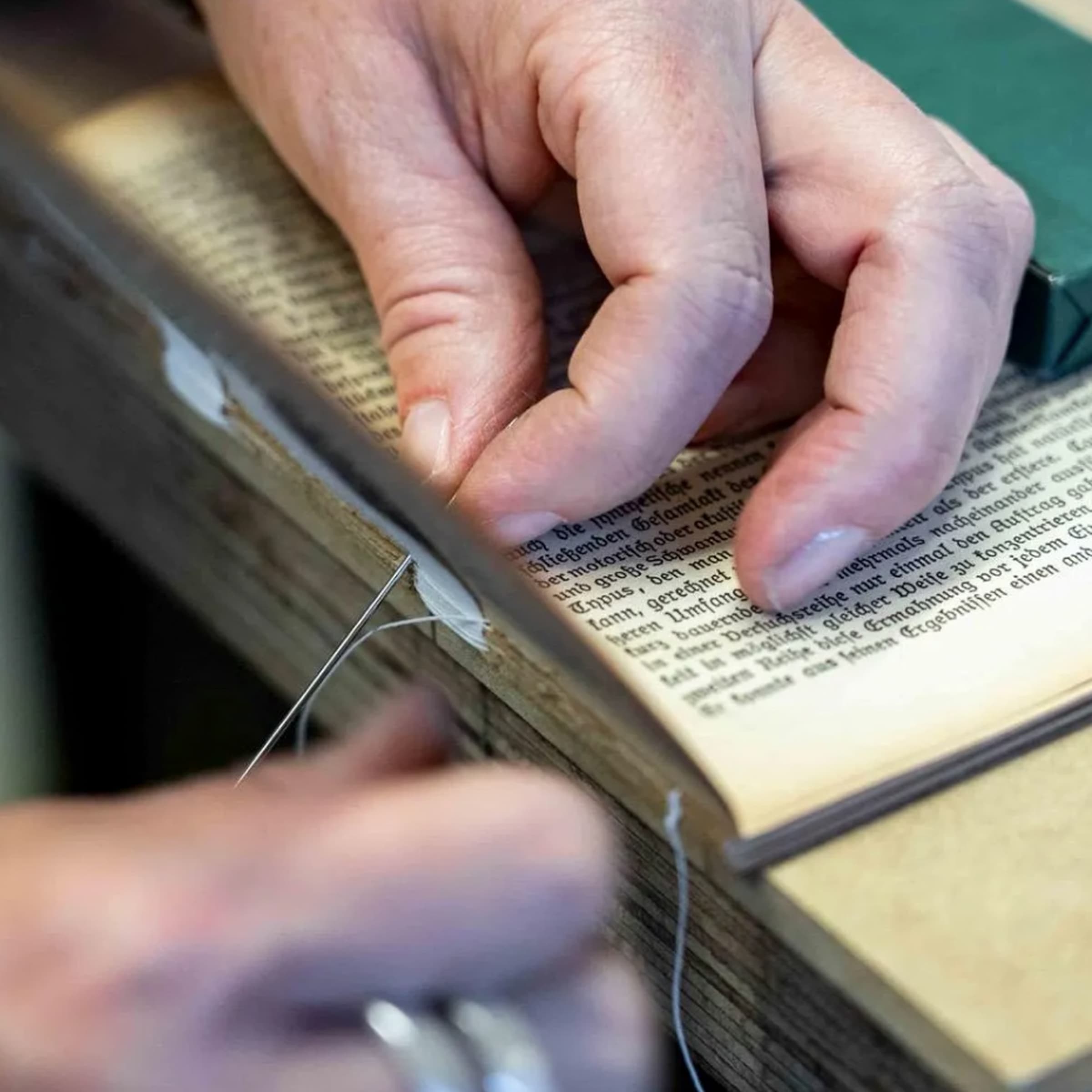 Atelier reliure - Journées Européennes du Patrimoine à neimënster