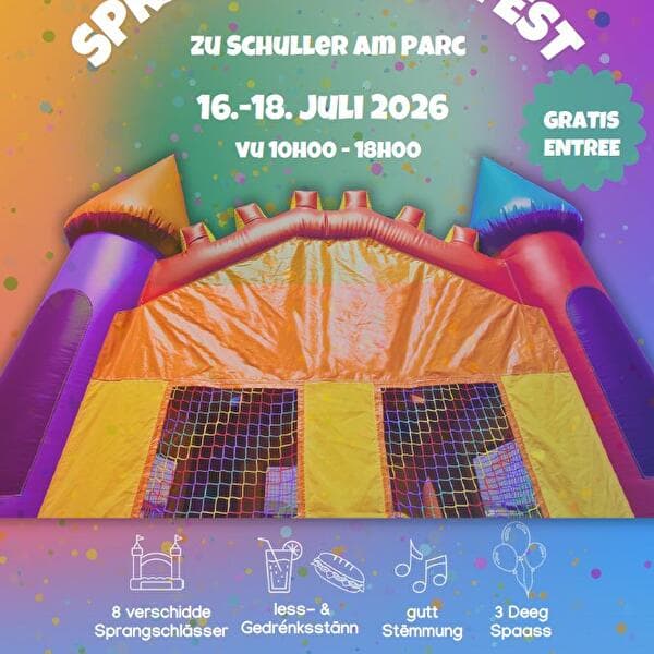 Fête des châteaux gonflables