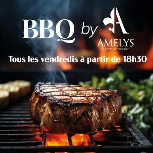 Il est de retour… le barbecue au restaurant Amélys