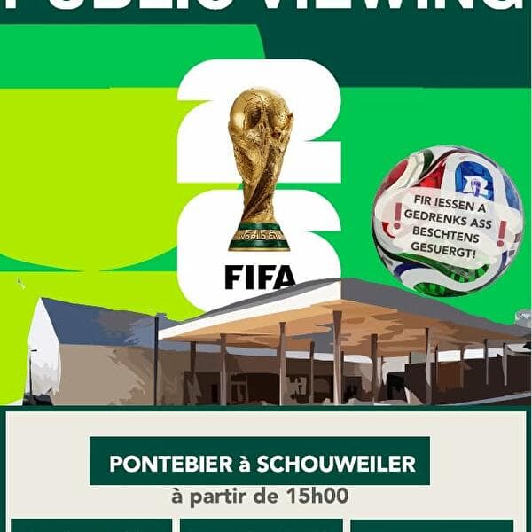Coupe du Monde de la FIFA 2026 - Retransmission publique