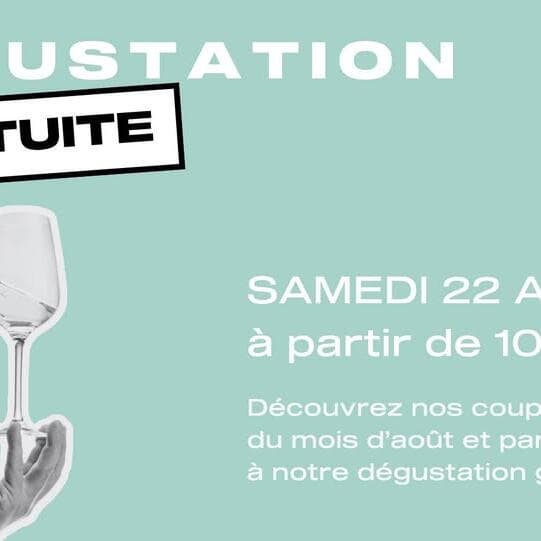 Dégustation mensuelle gratuite