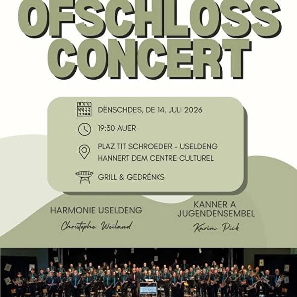 Concert de clôture 2026 Useldange