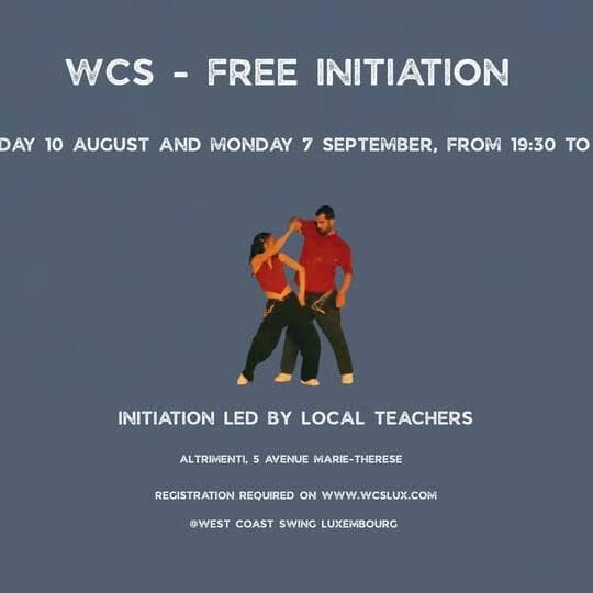 West Coast Swing - Initiation gratuite