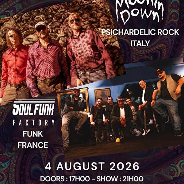 Moonin Down & Soulfunk Factory live au MK Bar