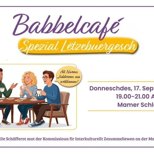 Babbelcafé Special Luxembourgish