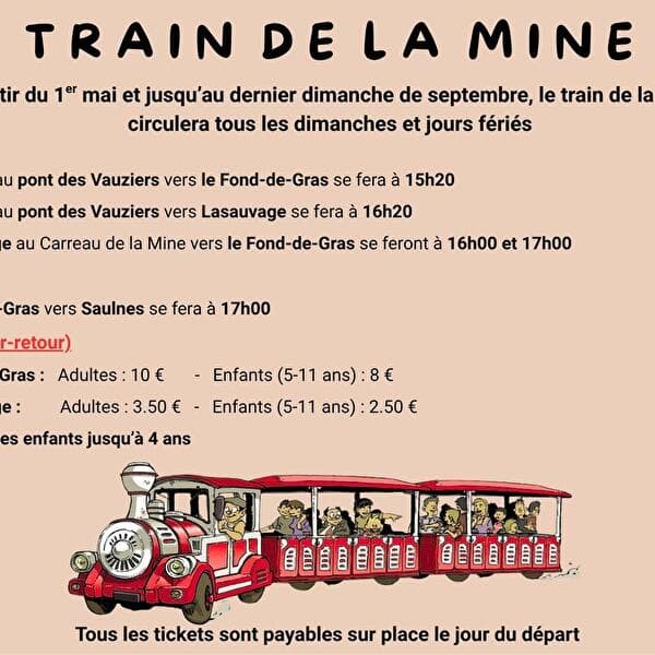 Train de la mine
