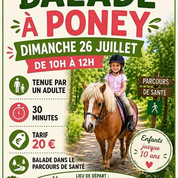 Balade à poney