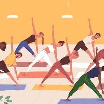 Yoga en plein air et networking