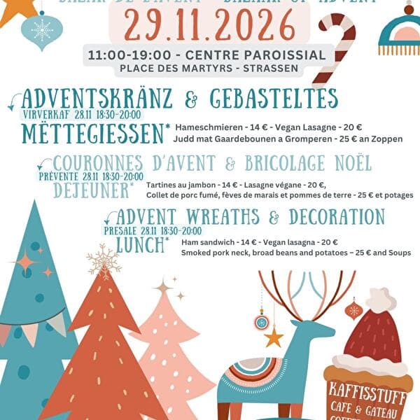 Advent Bazaar in Strassen