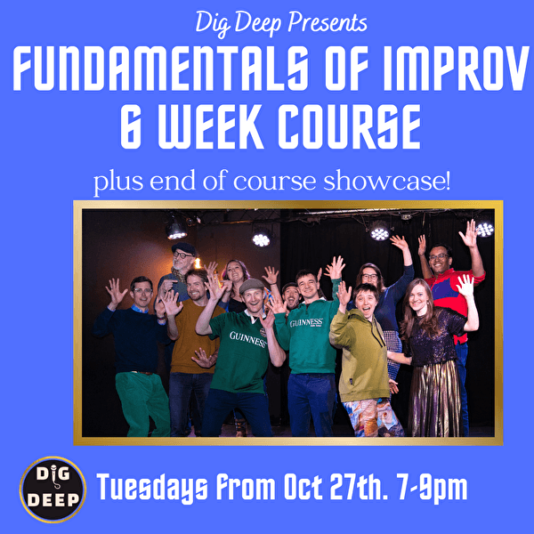 Théâtre d’improvisation : cours de 6 semaines pour débutants