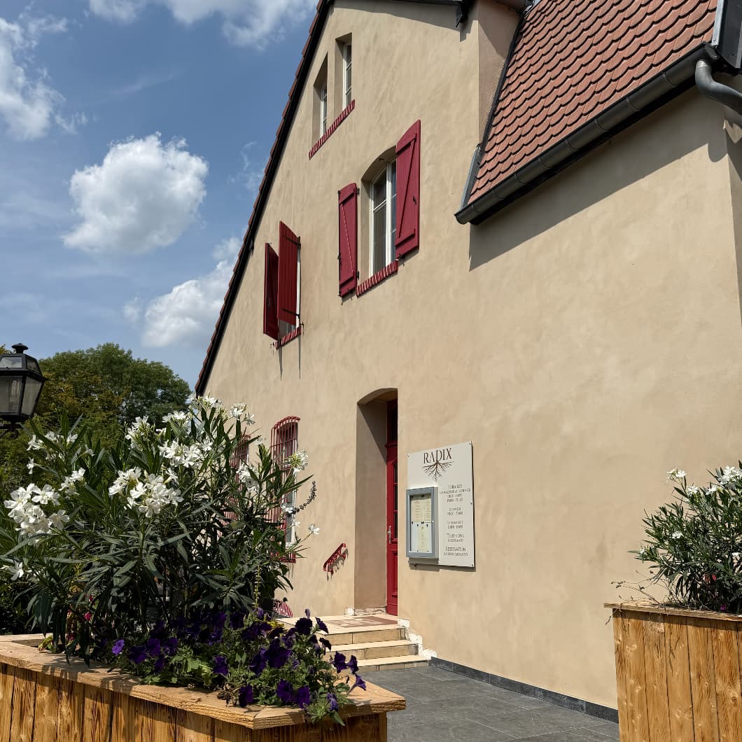 Radix : cuisine gastronomique et terrasse au cœur de la nature