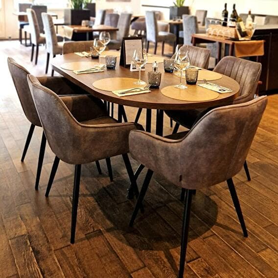 Bivius, restaurant italien à Strassen avec terrasse