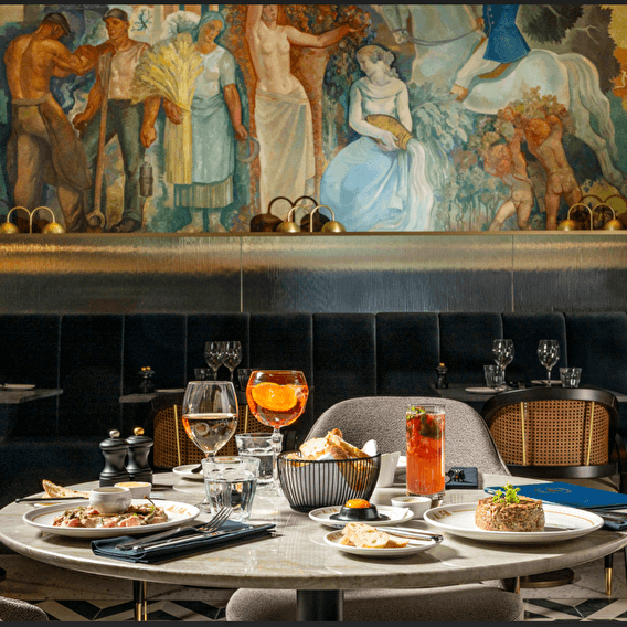 Brasserie Alfa: Gourmet lunch opposite Luxembourg station